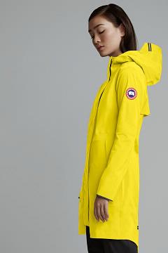 Chamarras Canada Goose Mujer México - Salida Chubasquero Amarillos TN9170264